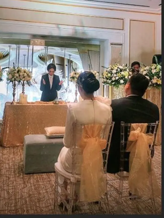 6 Momen Pernikahan Jill Gladys dan Billy Soelaiman