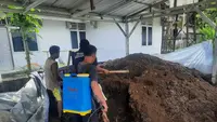 Warga Binaan Lapas Pangkalpinang Sulap Ampas Batu Bara jadi Pupuk Kompos