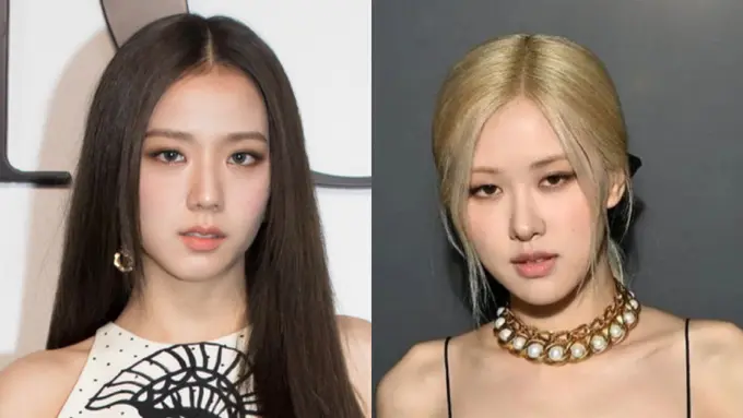 Jisoo dan Rose di Paris Fashion Week kenakan mini dress/dok. Dior dan YSL