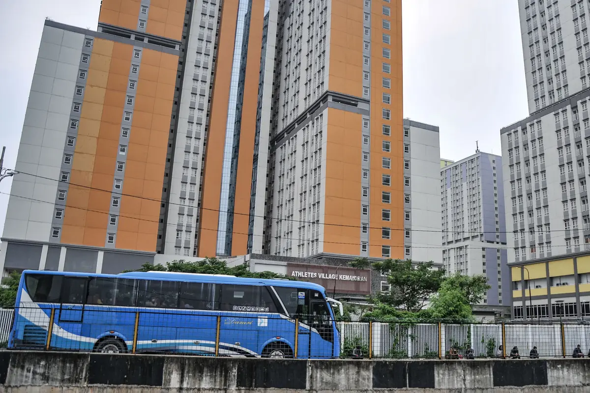 Suasana Wisma Atlet Kemayoran Pasca Temuan Kasus Covid-19 Varian Omicron