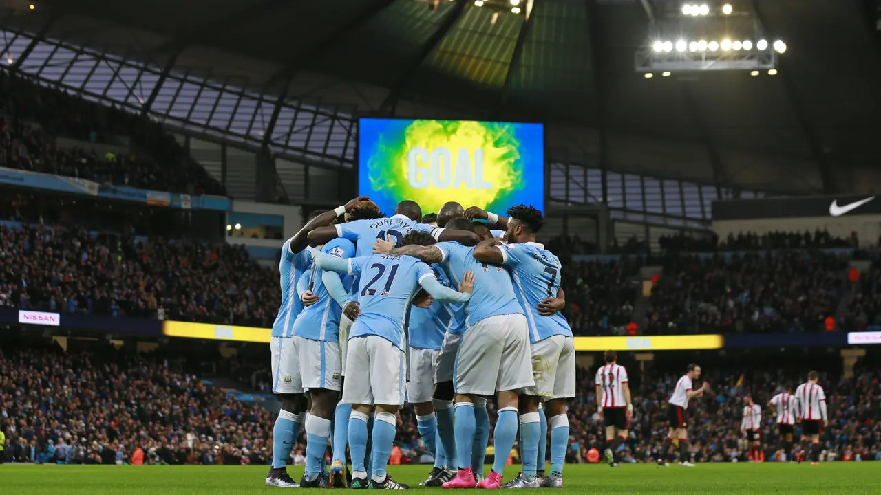 Manchester City Vs Sunderland (liputan6)