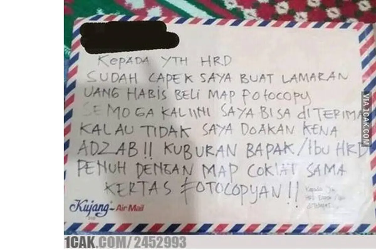 Surat Lamaran Kerja