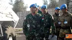 Citizen6, Lebanon Selatan: Ikut dalam rombongan tersebut, jajaran staf Konga XXIII-F, Kasiops Kapten Inf Reza, Kasi Intel Kapten Inf Nurudin dan Pasiintel Kapten Mar Mintarjo. (Pengirim: Badarudin Bakri)