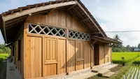 10 Model Rumah Desa dengan Roster Angin Silang Alami, Sejuk dan Hemat Energi