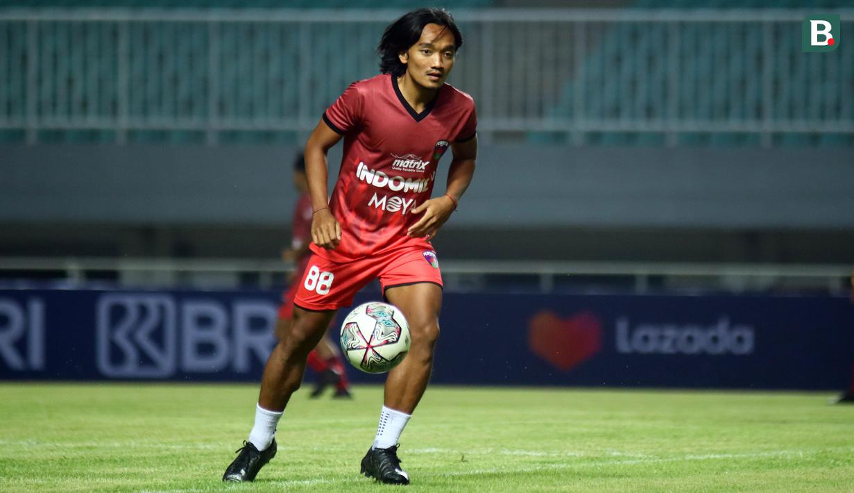 Persita sejatinya memiliki modal yang cukup positif menghadapi Persipura. Dalam laga uji coba beberapa waktu lalu, mereka sukses menaklukkan Persipura. (Foto: Bola.com/Nandang Permana)
