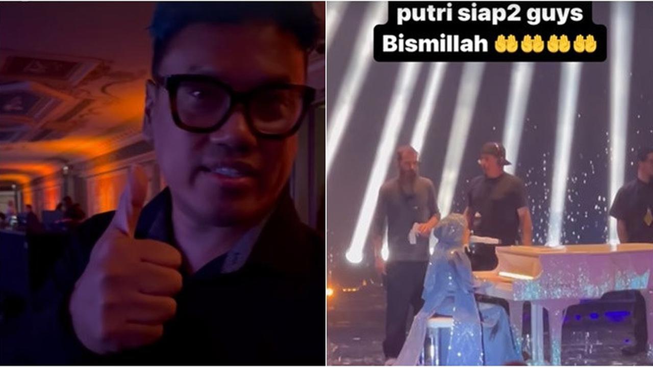 7 Potret Uya Kuya Nonton Putri Ariani di Final AGT, Merinding Pas Dengar Langsung