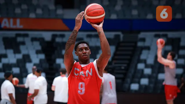 Foto: Dihuni Skuad Bertabur Bintang NBA, Begini Potret Latihan Timnas Basket Kanada Jelang Bentrok dengan Prancis di Piala Dunia FIBA 2023