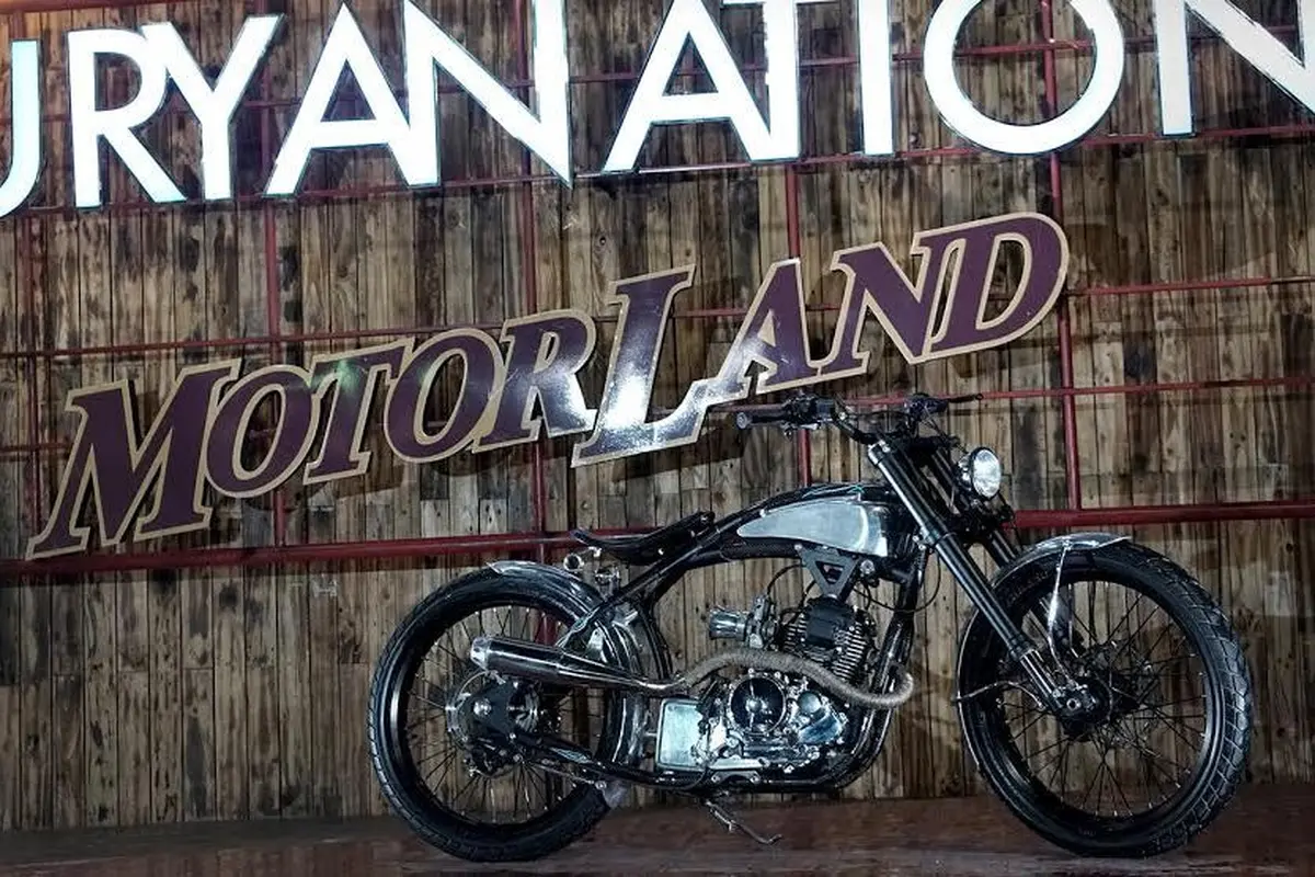 Yamaha Scorpio Modifikasi