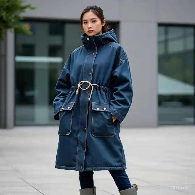 Model Outer Jeans Wanita Oversize Terbaru untuk Casual. Gemini