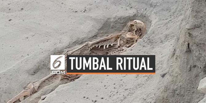 VIDEO: Ngeri, 227 Kerangka Bocah Tumbal Ritual Ditemukan di Peru