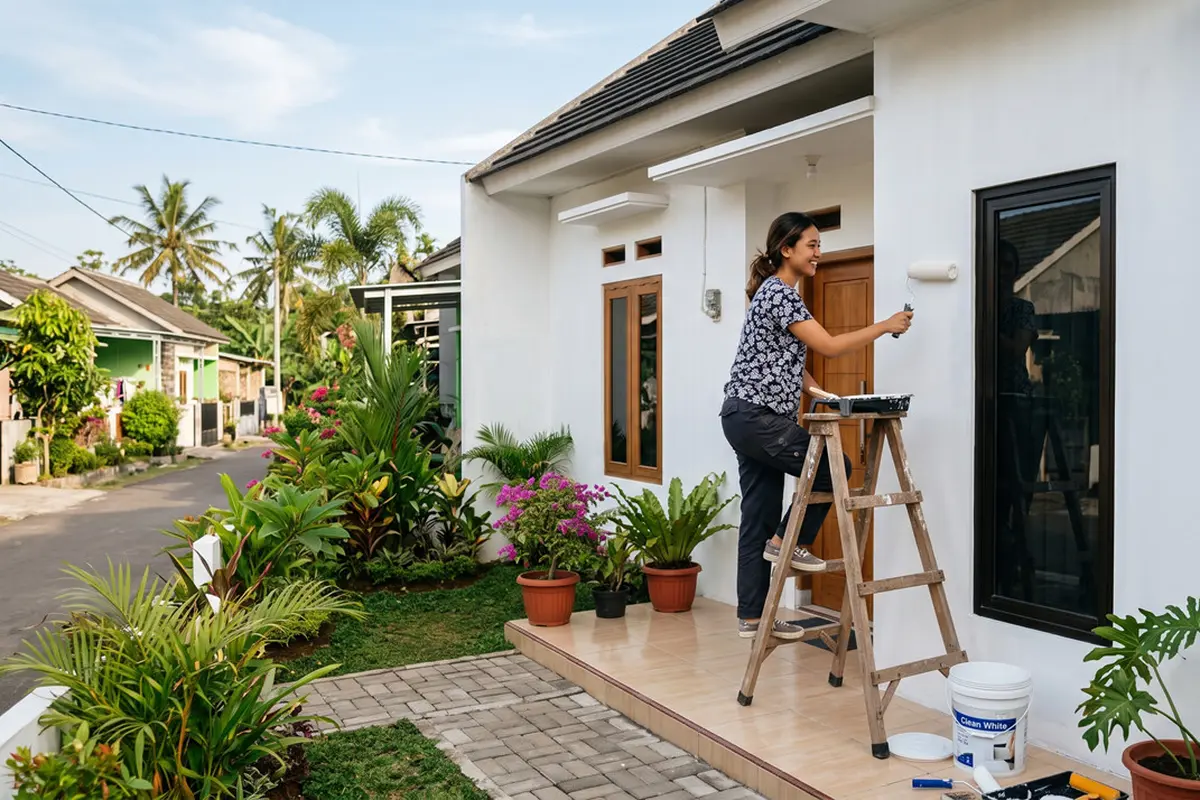 Cara Memilih Warna Cat Rumah Sesuai Karakter