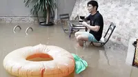 Kediaman Nicky Tirta Terendam Banjir untuk Kedua Kalinya Selama 20 Tahun. (instagram.com/nickytirta)