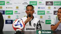 Pelatih PSS, Ansyari Lubis. (dok. PSS Sleman)