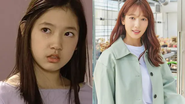 Park Shin Hye kecil (Dok. SBS) dan Park Shin Hye (Instagram/ssinz7)