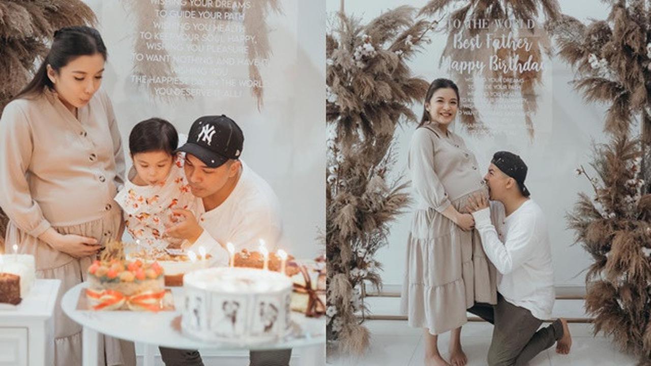 7 Potret Pesta Ulang Tahun Glenn Alinskie, Perut Chelsea Olivia Curi Perhatian