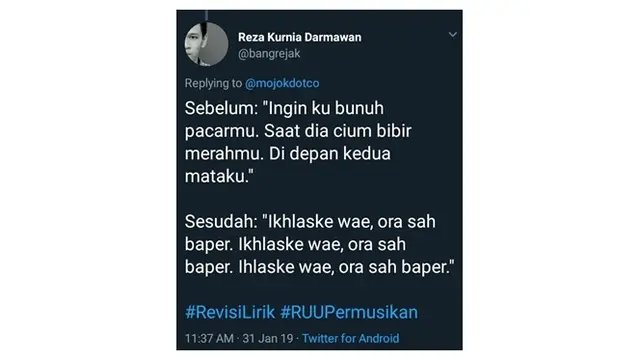 RUU permusikan