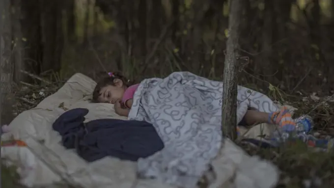 Miris, Beginilah Keadaan Anak-anak Pengungsi Suriah Saat Malam 