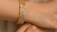10 Model Gelang Emas Lipan Terbaru 2025, Tampilkan Kesan Mewah yang Elegan