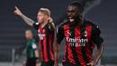 Fikayo Tomori. Setelah setengah musim dipinjamkan oleh Chelsea ke AC Milan, bek tengah berusia 23 tahun ini dikontrak permanen mulai musim ini dengan biaya 29,2 juta euro. Selama setengah musim memperkuat AC Milan, ia tampil dalam 22 laga dengan mencetak 1 gol. (Foto: AFP/Marco Bertorello)