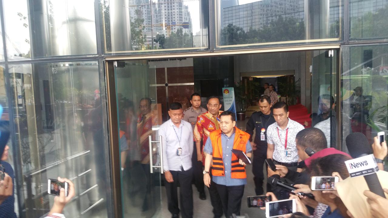 Terdakwa kasus e-KTP Setya Novanto