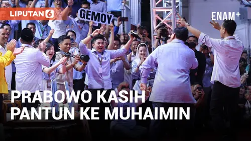 VIDEO: Pantun Prabowo Subianto untuk Muhaimin Iskandar