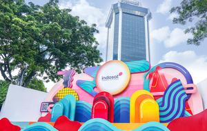 Foto: Gedung Kantor Indosat Ooredoo Hutchison (Sumber: Corpcomm Indosat Ooredoo Hutchison)