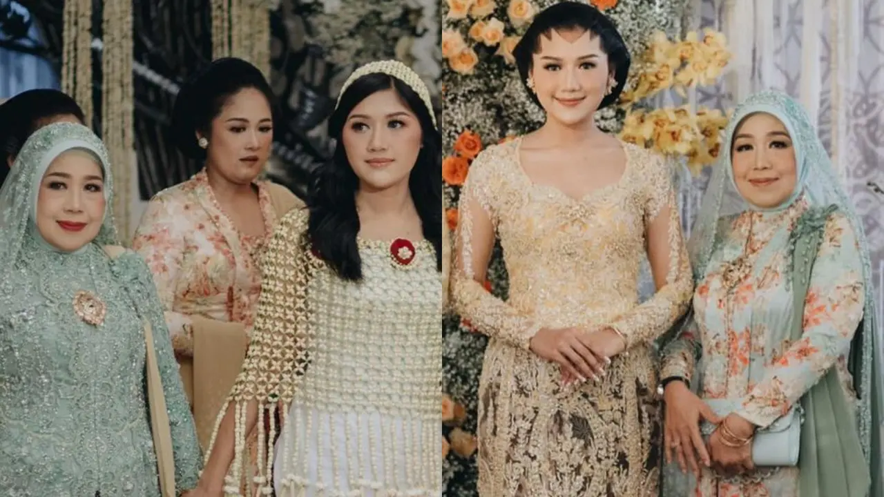 Tampilan Kembar Erina Gudono dan Sang Ibu Sofiatun Gudono dalam Balutan Kebaya, Wariskan Tampilan Ayu yang Khas