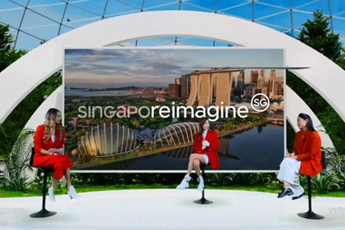 Highlight Keseruan SingapoReimagine Virtual Fashion Show
