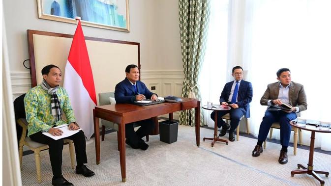 Prabowo Pimpin Rapat dari London, Bahas Satgas Penerbitan Kawasan Hutan