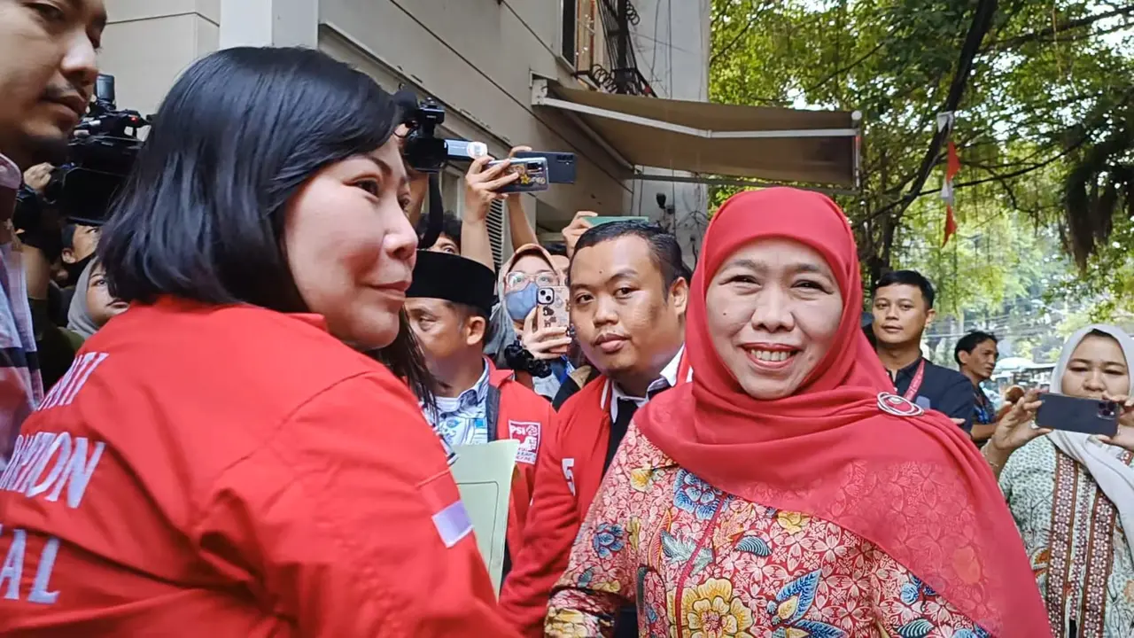 Khofifah Sambangi Kantor DPP PSI