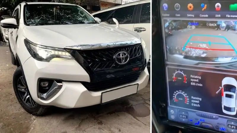 Toyota Fortuner mirip Tesla (Cartoq)