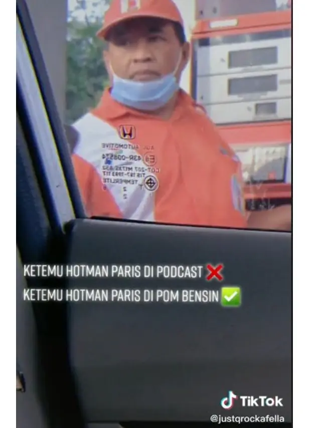 Video Petugas SPBU Miliki Wajah Mirip Hotman Paris Viral, Jadi Sorotan Netizen