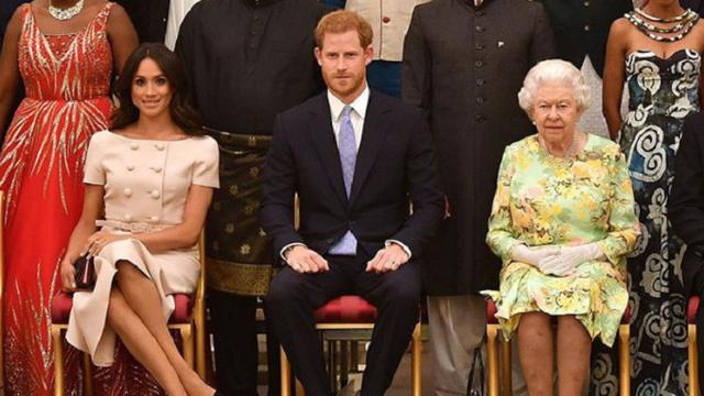 Meghan Markle dianggap oleh warganet telah melanggar protokol dan aturan kerajaan (Instagram/@kensingtonroyal)