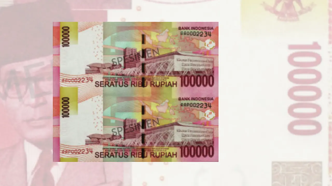 Uang Bersambung atau Tak Dipotong Bank Indonesia.  Dok BI