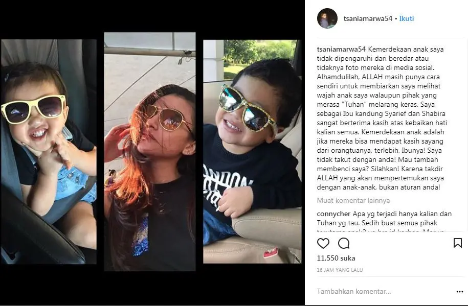 Tsania Mara (Instagram/@tsaniamarwa54)