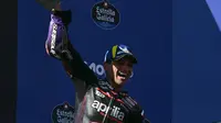 Beda Pendapat dengan Tim Aprilia soal Pemilihan Ban Justru Berbuah Manis untuk Jorge Martin: Menang Sprint Race MotoGP AS!