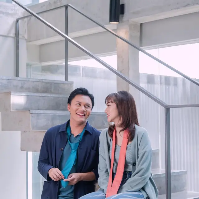 Potret kebersamaan Rizky Febian dan Indah Kusuma. (Sumber: Instagram/indahkus_ dan Instagram/Rizkyfbian)