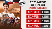 Link Live Streaming MXGP Republik Ceko 2023 di Vidio Pekan Ini. (Sumber : dok. vidio.com)