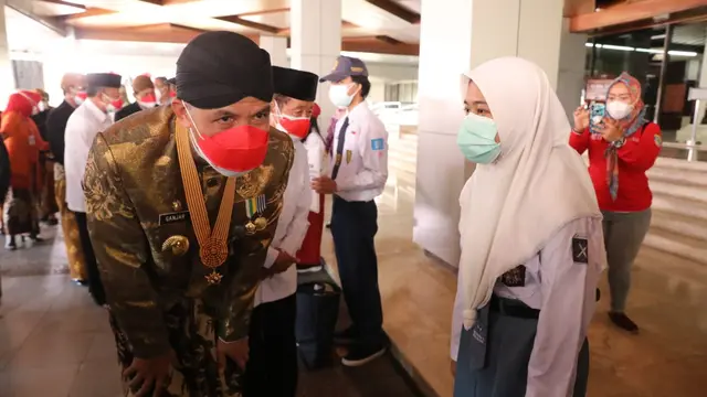Pesan Gubernur di HUT Jateng: Diobong Ora Kobong Disiram Ora Teles