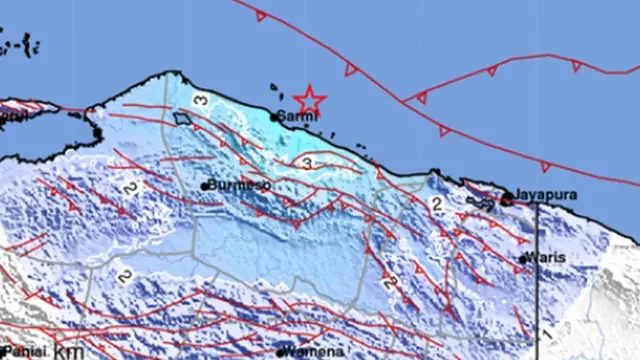 gempa sarmi