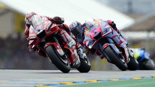 FOTO: Enea Bastianini Tercepat di MotoGP Prancis 2022