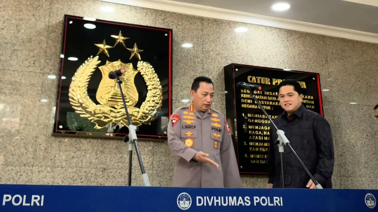 Kapolri dan Ketua Umum PSSI