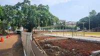 Lokasi pembangunan DOS di Balai Kota Depok. (Liputan6.com/Dicky Agung Prihanto)