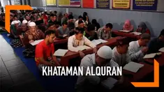 Selama bulan Ramadan rutan Salatiga mengadakan khataman Alquran bagi para narapidananya. Targetnya satu napi bisa tiga kali khaam Alquran.
