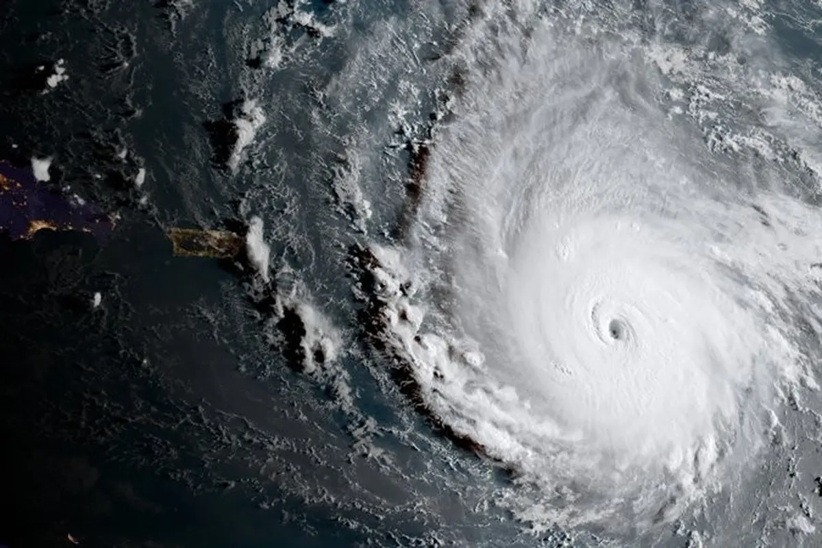 Badai Irma. (NOAA Via AP)