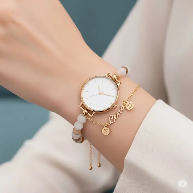 Model Gelang Nama dari Manik-Manik. Foto: Gemini