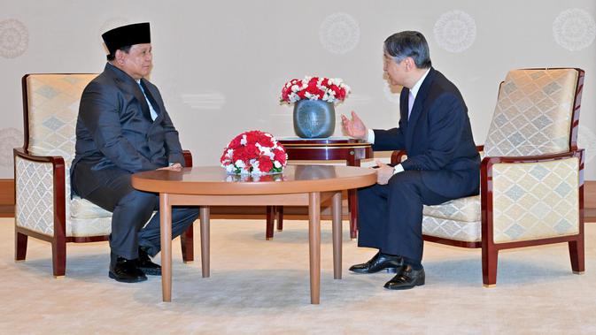 Prabowo Temui Kaisar Naruhito di Istana Kekaisaran, Bahas Isu Strategis hingga Santap Siang Bersama