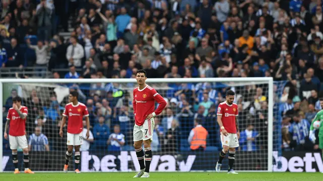 Manchester City - Brighton and Hove Albion - Liga Inggris - 8 Mei 2022