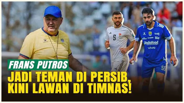 VIDEO: Lawan Timnas Indonesia, Bek Irak Frans Putros Dapat Pesan Khusus dari Bojan Hodak!