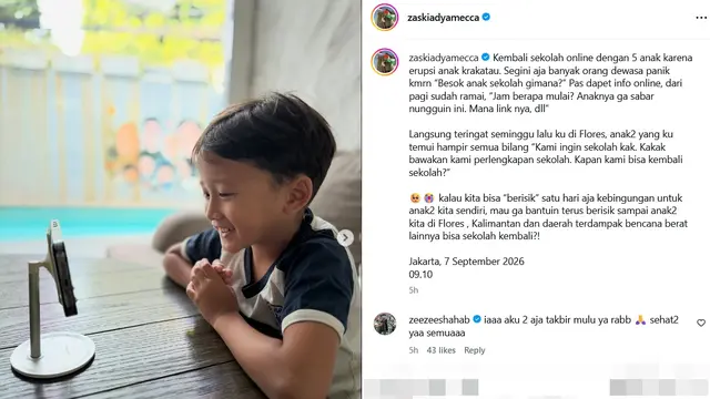 Anak Zaskia Adya Mecca